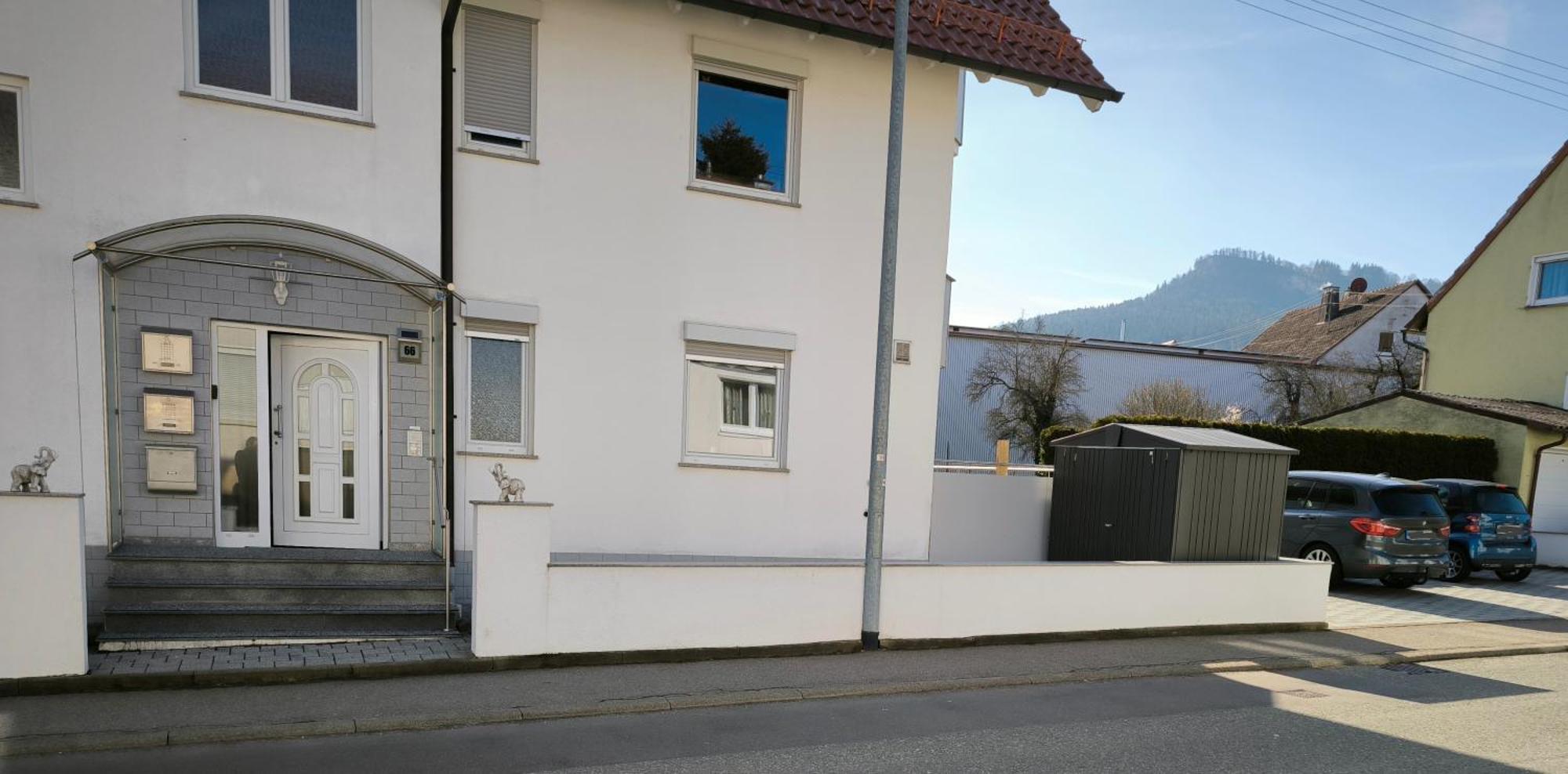 Schlafzimmer 1 Mit Top Aussicht Ueber Weilstetten Balingen Esterno foto